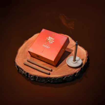 Premium Amber Dhoop Sticks (25 Sticks Pack of 1)
